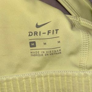 Nike Neon Yellow Sports Bra
